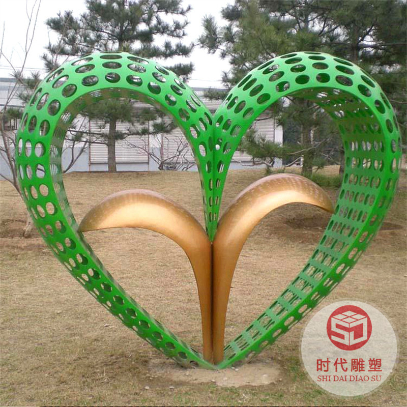不銹鋼雕塑 大型廣場公園地產園林景觀水景現(xiàn)代抽象雕塑定制廠家