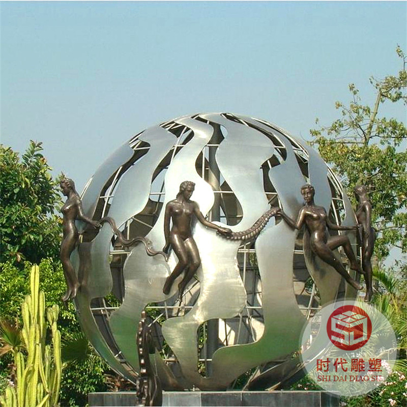 大型不銹鋼雕塑定制城市地標(biāo)性建筑公園廣場(chǎng)彩鋼園林景觀標(biāo)識(shí)廠家
