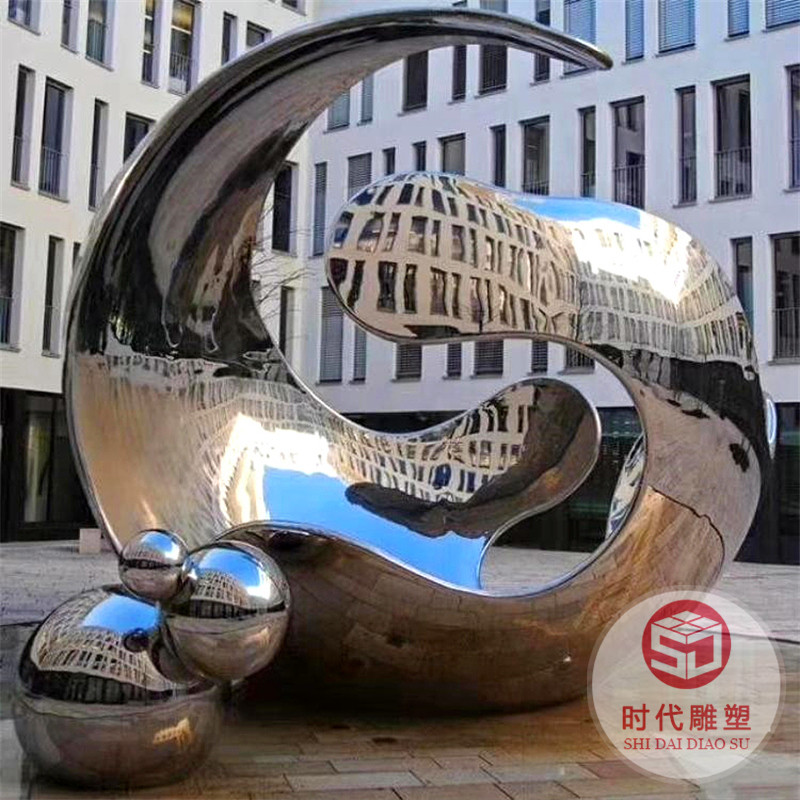 廠家直銷大型不銹鋼雕塑城市商業(yè)廣場(chǎng)地產(chǎn)景觀雕塑動(dòng)物卡通雕塑