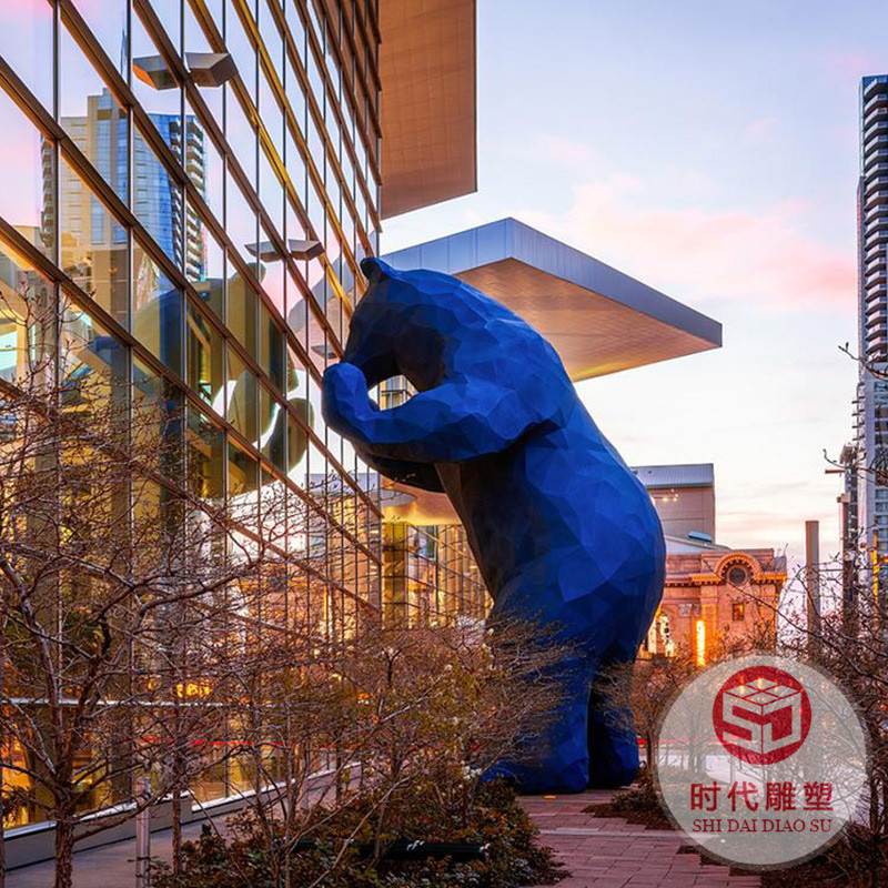 玻璃鋼卡通動(dòng)物座椅雕塑兔子奶牛長頸鹿休閑坐凳擺件戶外美陳裝飾